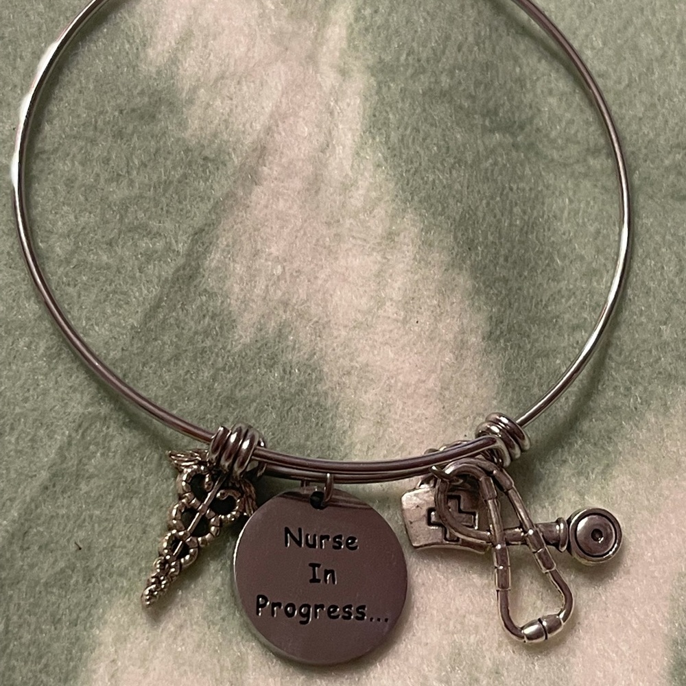 Nurse in progress bracelet